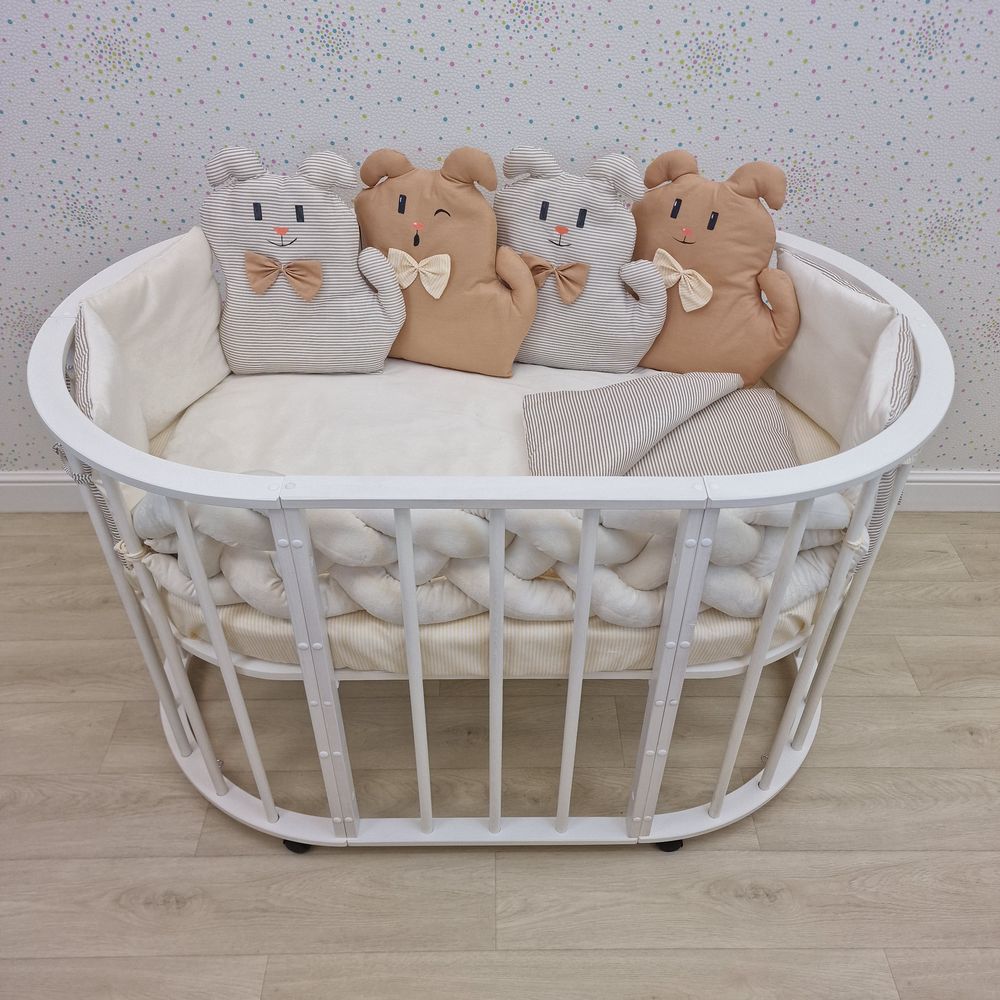 КПБ 16 пр (борт + пододеяльник + одеяло + наволочка + подушка + простынь (плюш/бязь) артикул анонс 1179-0-1бб_06