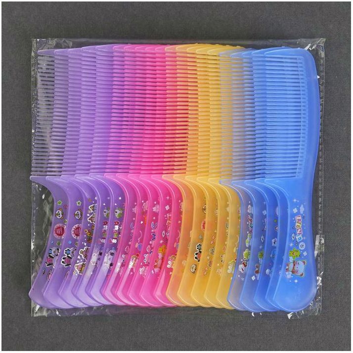 Картинка Расчёска, 16 ? 3,5 см, фасовка 20 шт, цвет МИКС (№1493281) от магазина Мир детей Товары для Новорожденных