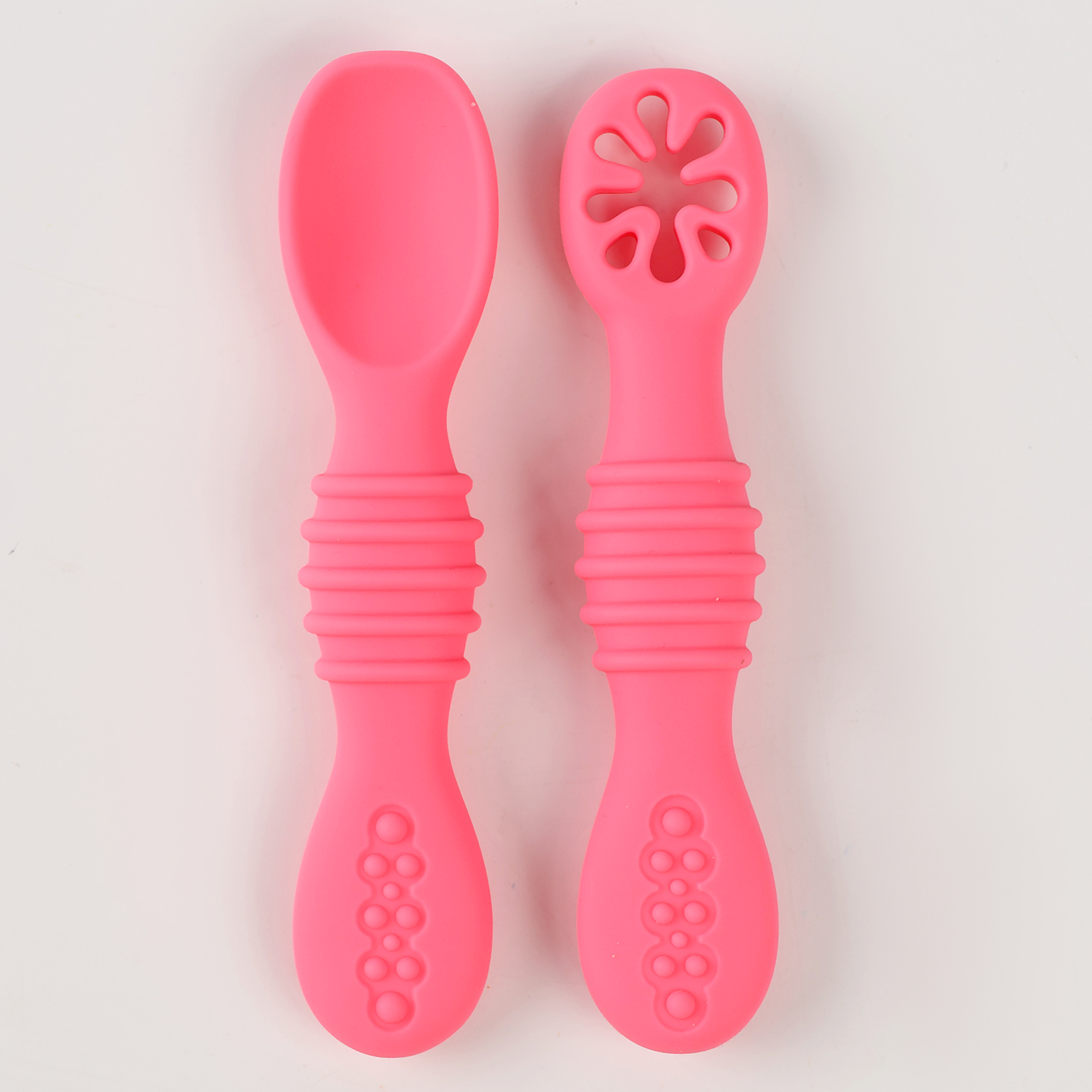 Набор детских столовых приборов, цвет розовый артикул анонс 10643175