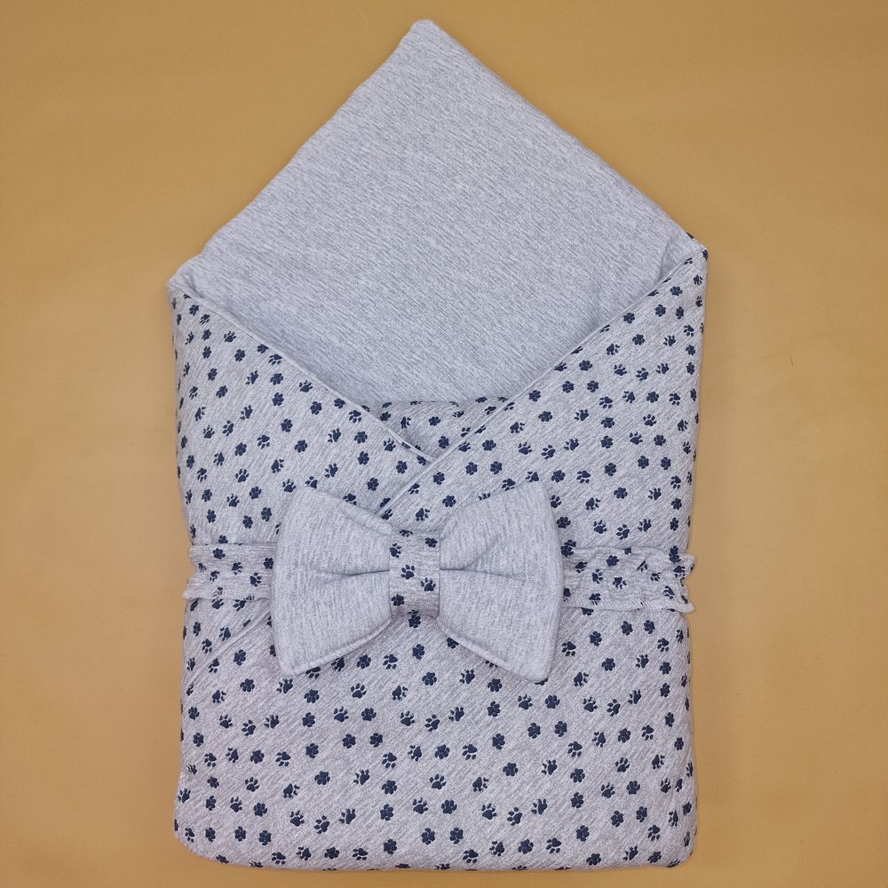 Комплект на выписку 2 пр: одеяло+бант (кулирка) артикул анонс 1893к-0-1_м
