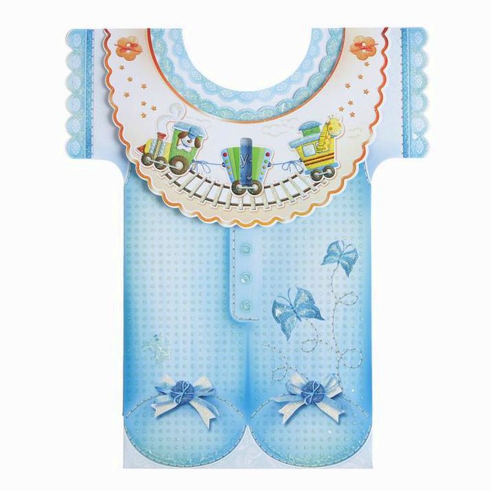 Картинка Коробочка-копилка "Baby boy" глиттер, паровозик (№4910323) от магазина Мир детей Товары для Новорожденных