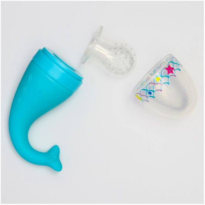 Картинка Ниблер для прикорма с силиконовой сеточкой «ТРЕНД. Которусалка» (№5365513) от магазина Мир детей Товары для Новорожденных