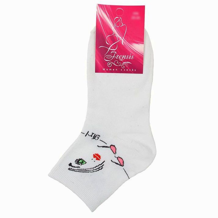 № 2111618 Носки женские, размер 23-25, цвет белый