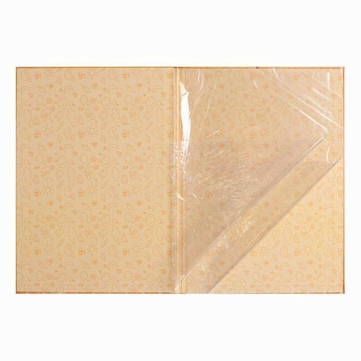 № 3815389 Папка для свидетельства о рождении «Коллаж крафт», под новый формат, А4, 32 х 22,3 см