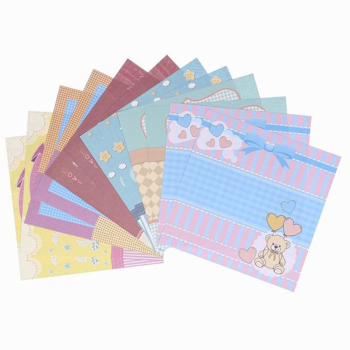 № 4354877 Набор цветной бумаги 