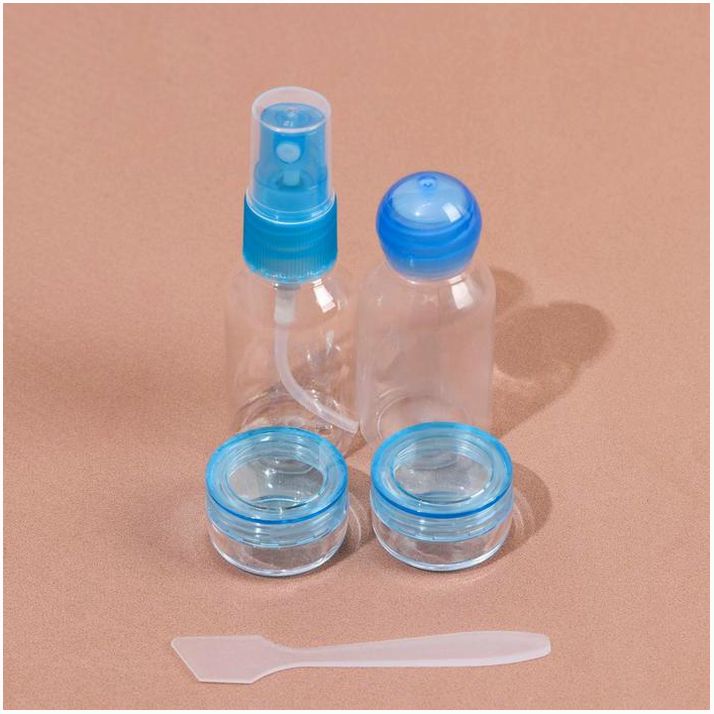 № 655408 Набор для хранения, в чехле, 5 предметов, цвет МИКС