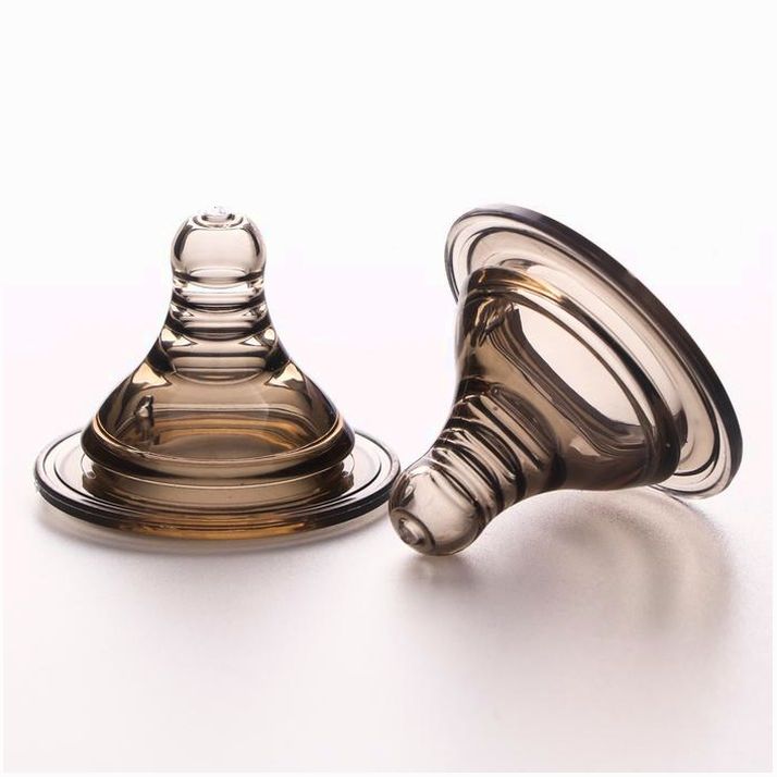 Картинка Набор силиконовых сосок, 2 шт., широкое горло, +0 мес., медленный поток (№4770869) от магазина Мир детей Товары для Новорожденных