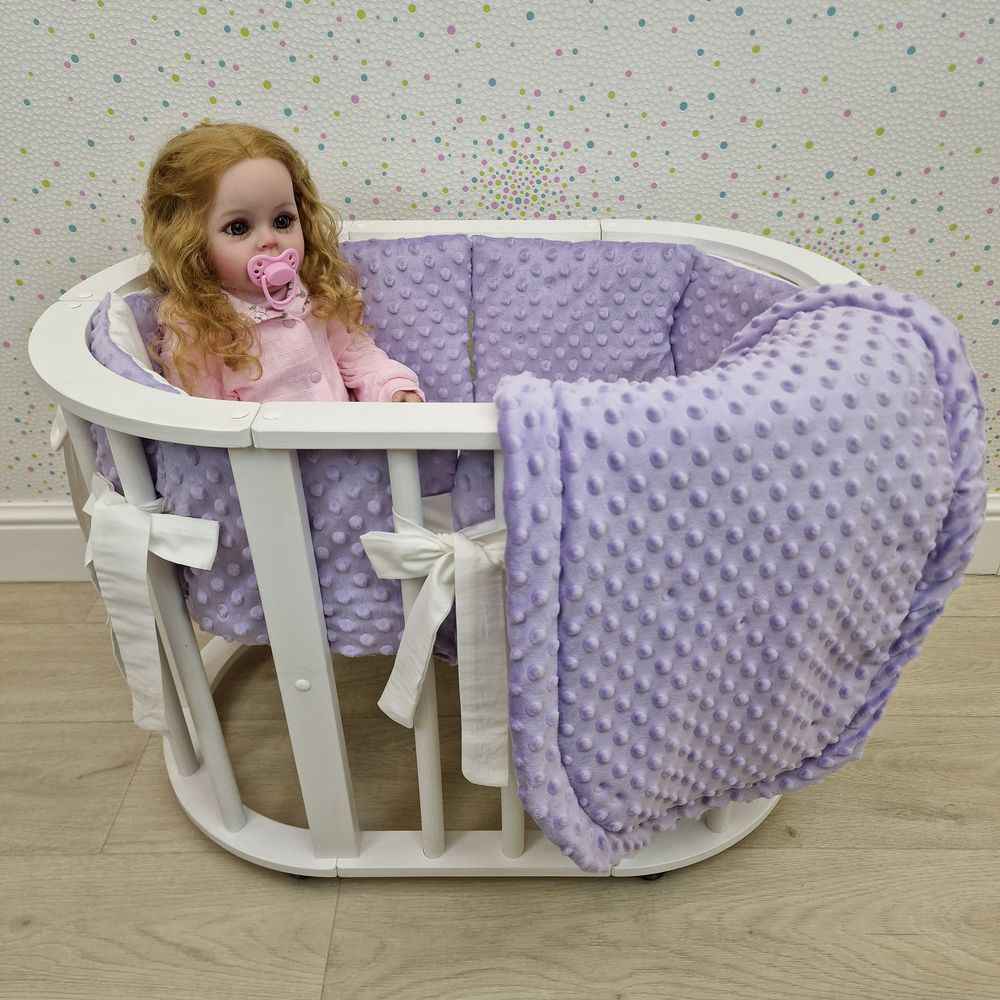 Пеленка для новорожденного с кружевами (бязь) артикул анонс КуклКПБ4_40