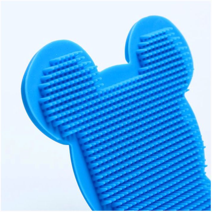 Картинка Мочалка детская для купания силиконовая «Собачка», от 6 мес., цвета МИКС (№1886862) от магазина Мир детей Товары для Новорожденных