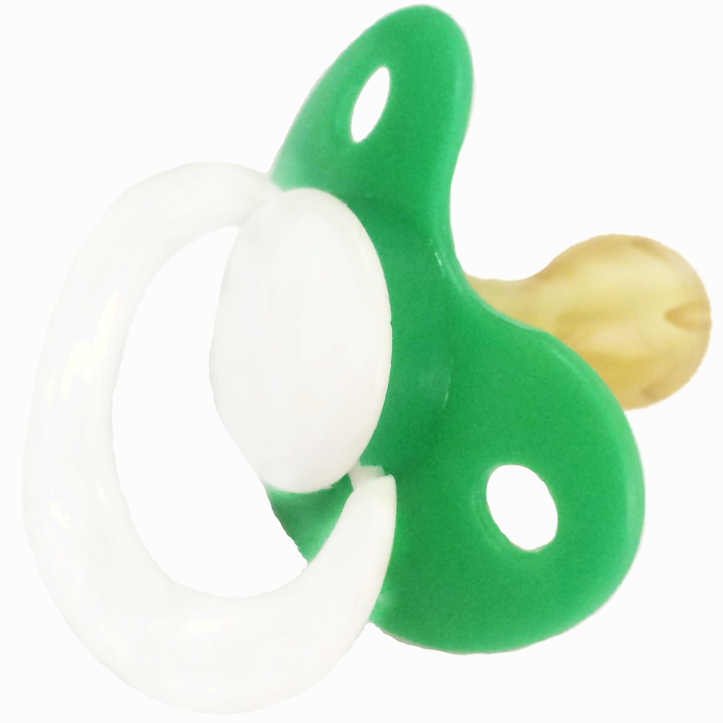 № 2744АТ Пустышка (от 0 мес., латекс, круглая, с кольцом, 