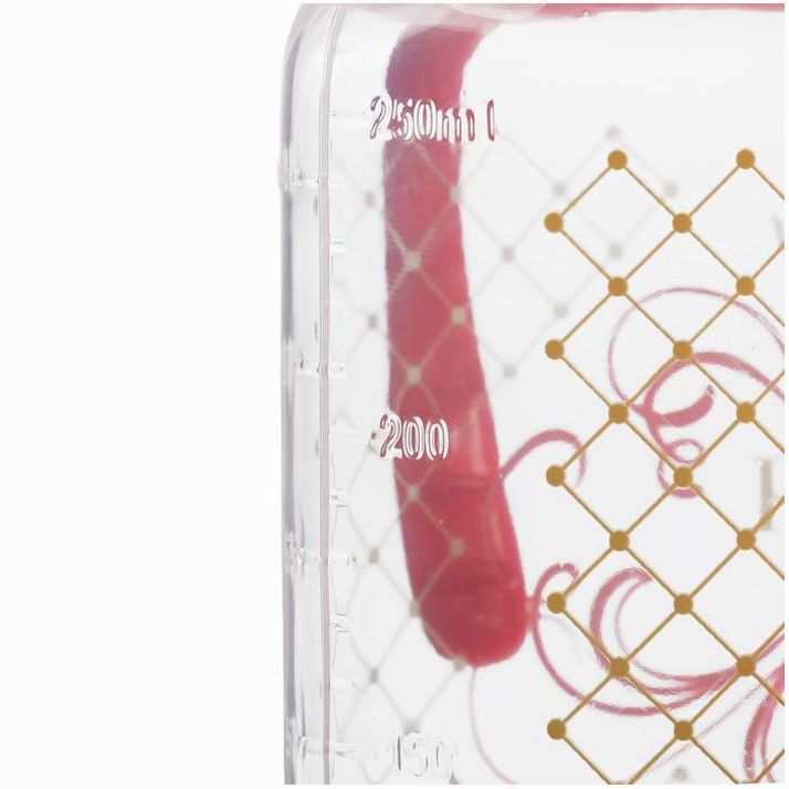 Картинка Бутылочка «Царевич» классическая, с ручками, 250 мл, от 0 мес., цвет красный (№2969834) от магазина Мир детей Товары для Новорожденных