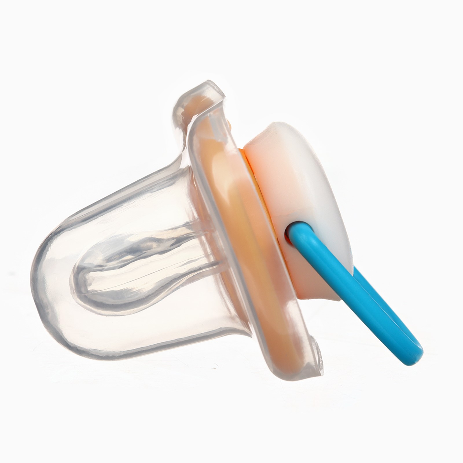 Картинка Соска - пустышка анатомическая «Черепаха», +6 мес., цвет оранжевый (№9844213) от магазина Мир детей Товары для Новорожденных