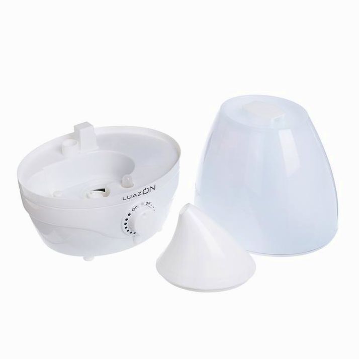 Картинка Увлажнитель воздуха Luazon LHU-04, ультразвуковой, 18 Вт, 2 л, 35 м2, белый (№2919724) от магазина Мир детей Товары для Новорожденных