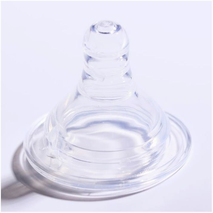 № 2932125 Набор силиконовых сосок, 2 шт., от 3 мес., широкое горло, средний поток