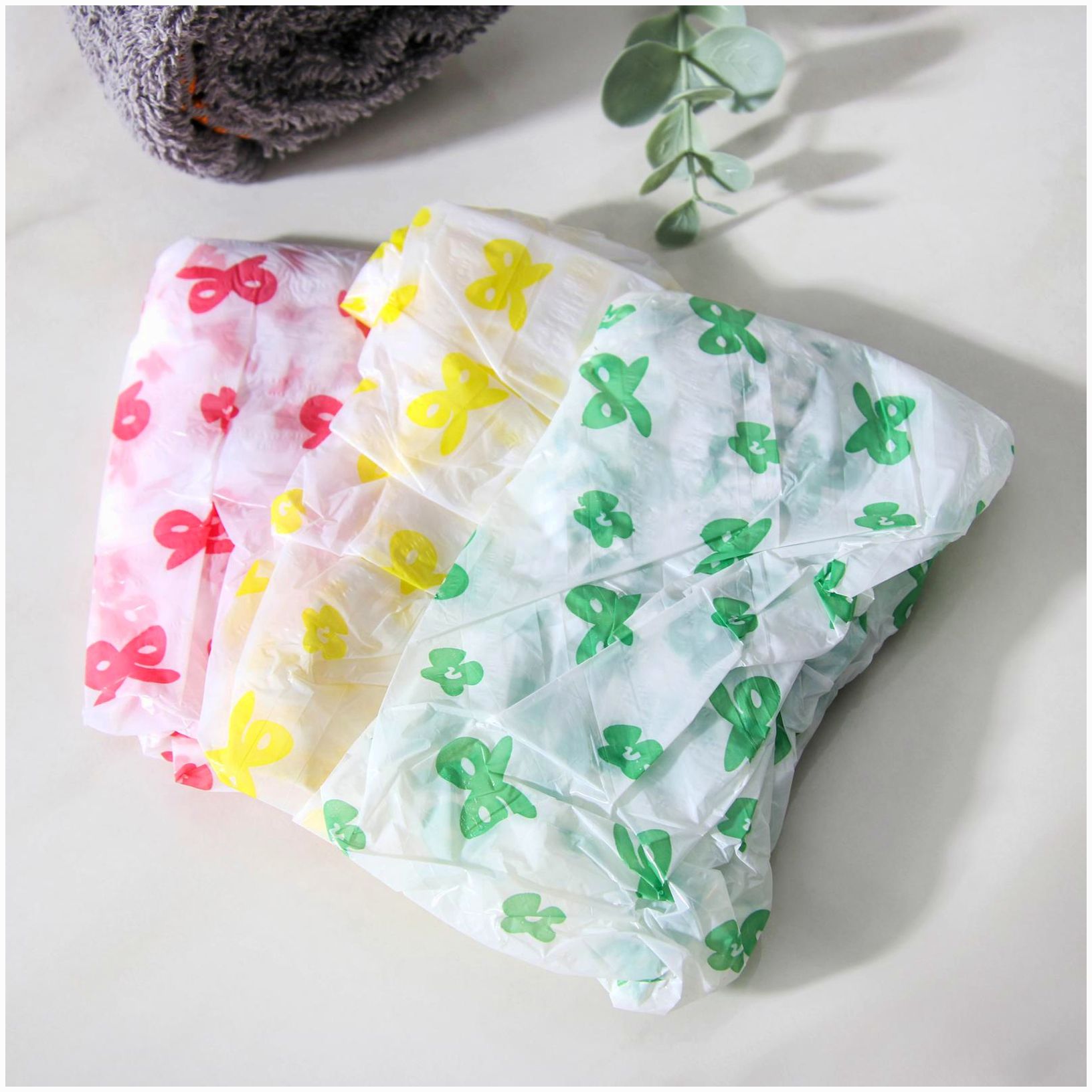 Картинка Шапочка для душа Доляна, цвет МИКС (№577606) от магазина Мир детей Товары для Новорожденных