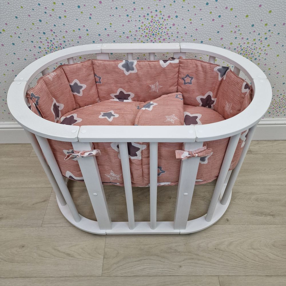 Пеленка для новорожденного с кружевами (бязь) артикул анонс КуклКПБ6_17