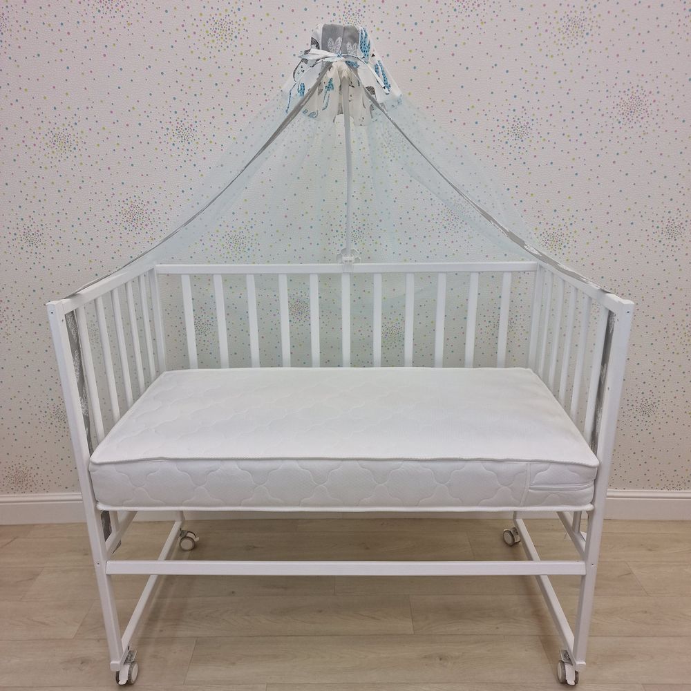 Балдахин (бязь/сеточка) + бант (бязь) артикул анонс 941_12