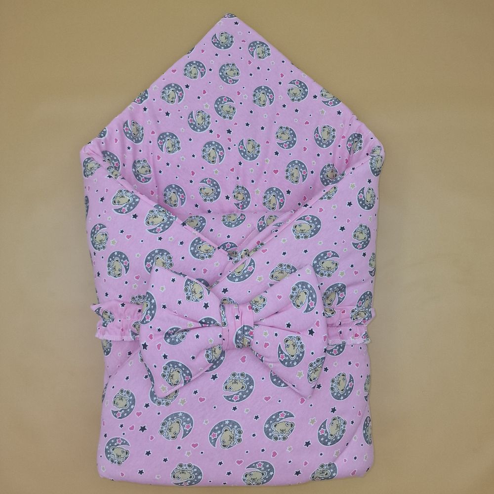 Комплект на выписку 2 пр: одеяло+бант (интерлок) артикул анонс 1893и-0-1_м