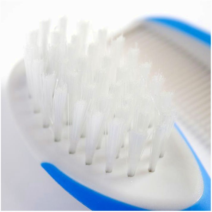 № 4599959 Набор для ухода за волосами, щетка+ расческа, цвет голубой