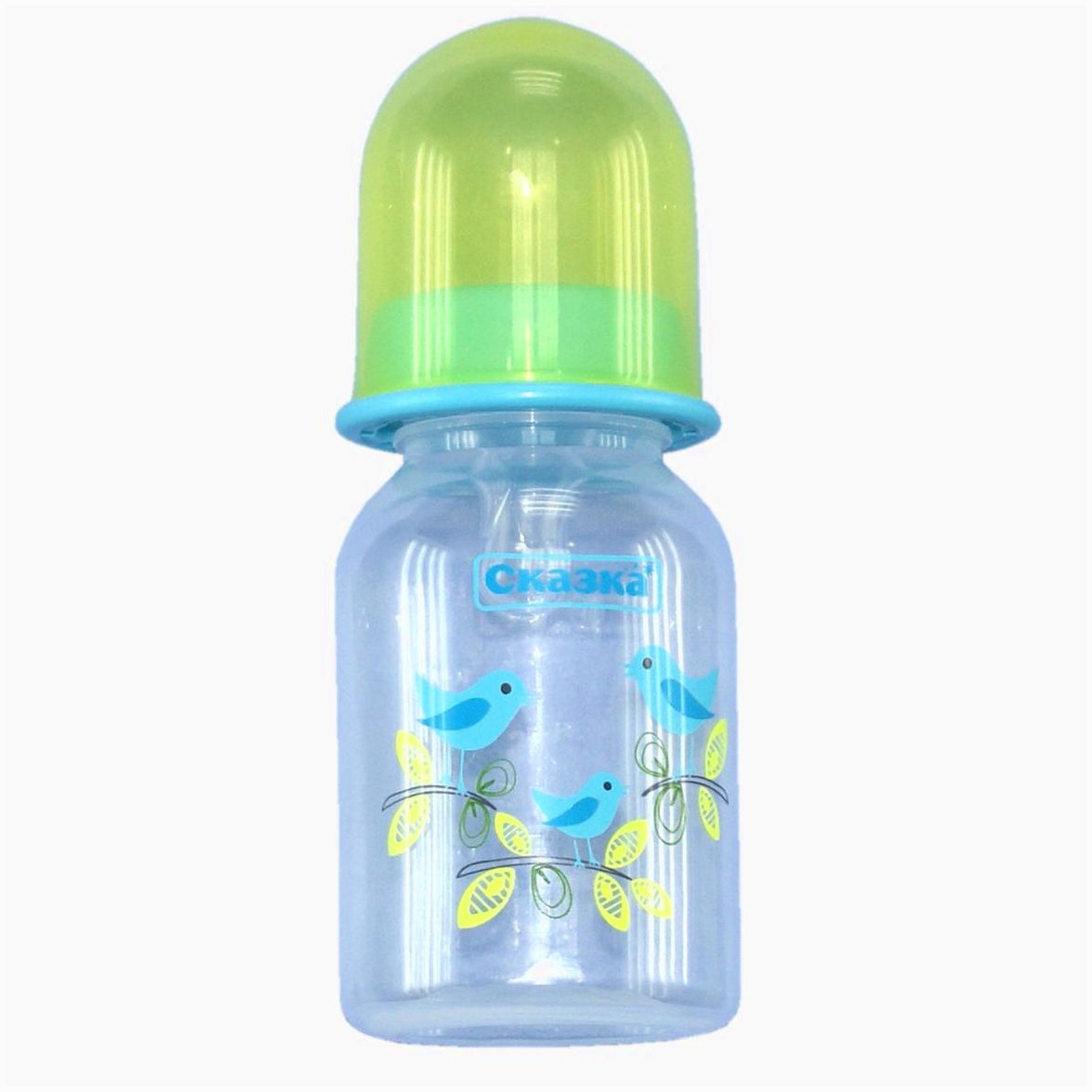 Бутылочка классическая (пластик, силиконовая соска) артикул анонс 1182С