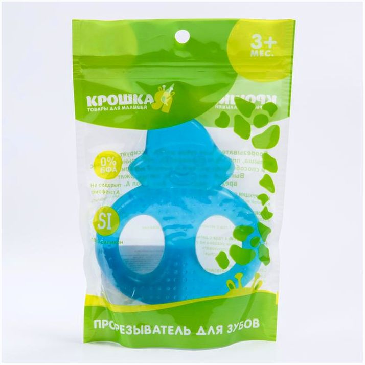 Картинка Прорезыватель охлаждающий «Клоун», цвет МИКС, Крошка (№719571) от магазина Мир детей Товары для Новорожденных