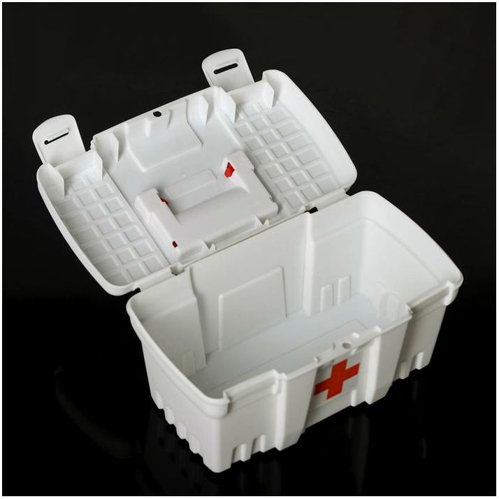 Картинка Аптечка «Скорая помощь», малая, цвет белый (№812928) от магазина Мир детей Товары для Новорожденных