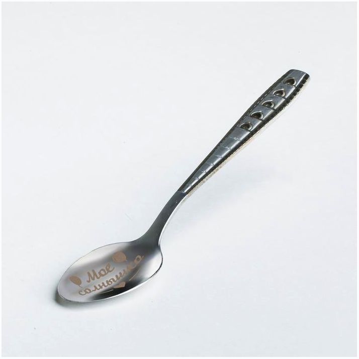 Картинка Ложка на открытке "На первый зубик", 12 х 18 см (№4313090) от магазина Мир детей Товары для Новорожденных