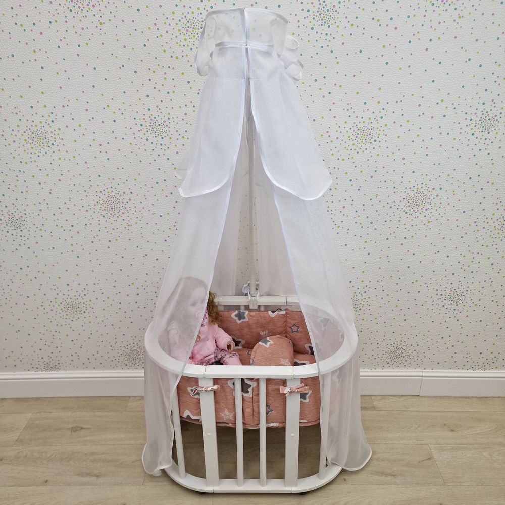 Пеленка для новорожденного с кружевами (бязь) артикул анонс КуклКПБ6_19