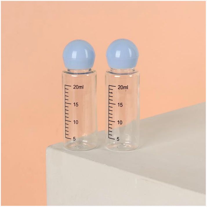 № 3547448 Набор для хранения, 2 предмета, со шкалой деления, цвет МИКС