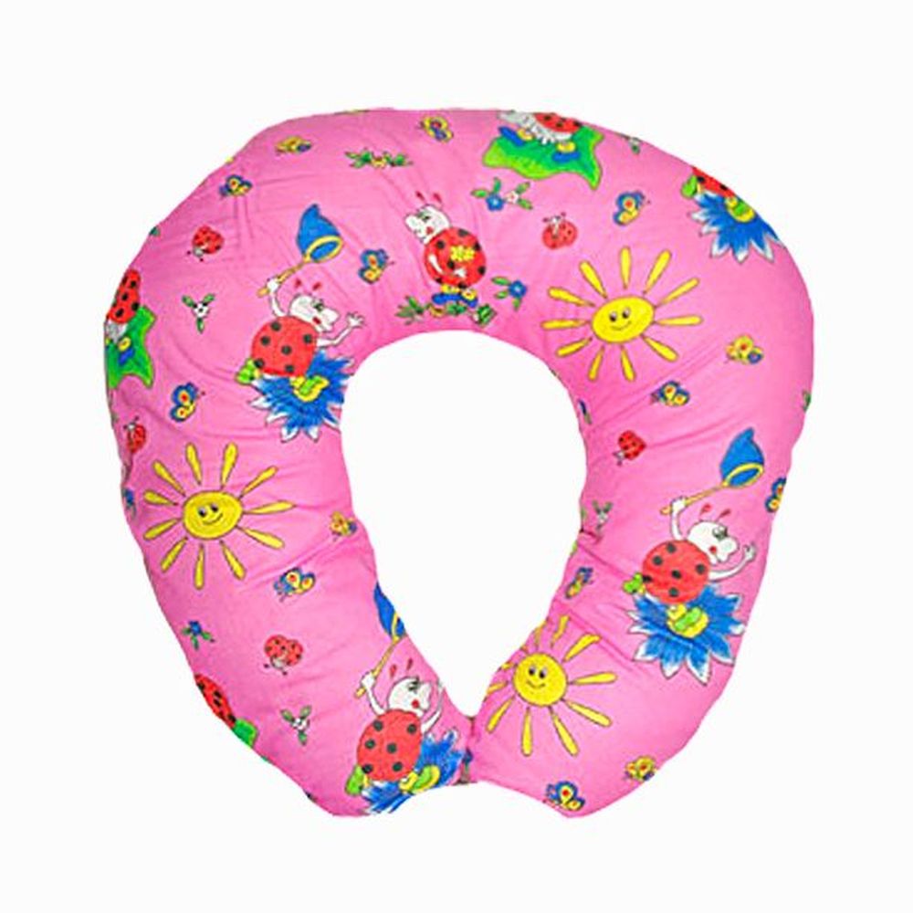 Подушка для кормления с чехлом на молнии (верх-хлопок 100%, наполнитель-синтепух) артикул анонс 213