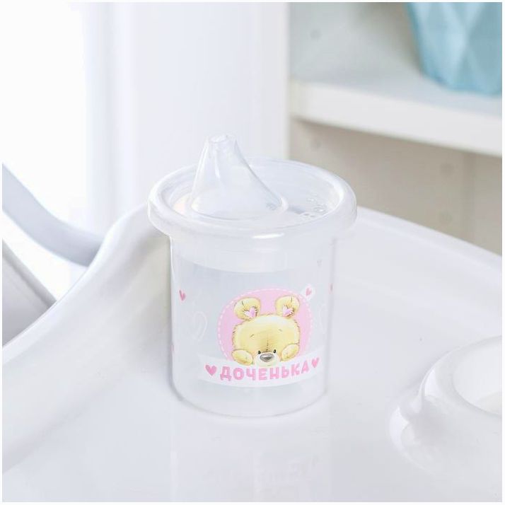 № 3721451 Поильник детский «Мишка Полли», с твёрдым носиком, 200 мл