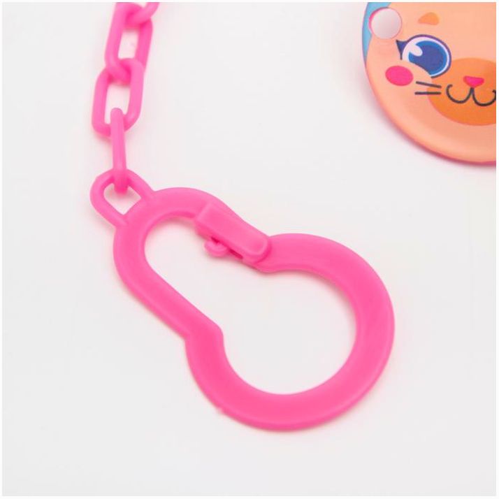 Картинка Держатель для соски - пустышки «ТРЕНД. Лапочки», на цепочке, виды МИКС (№4733689) от магазина Мир детей Товары для Новорожденных