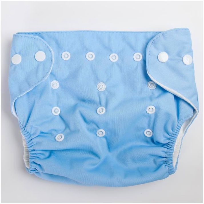 Многоразовый подгузник, цвет голубой артикул анонс 1418205