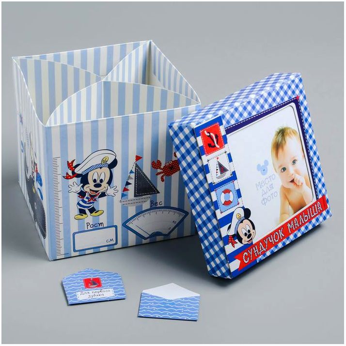 № 1174758 Памятная коробка для новорожденных 