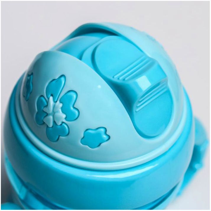 Картинка Поильник силиконовой струбочкой, с ручками, 150 мл., цвет МИКС (№1578619) от магазина Мир детей Товары для Новорожденных