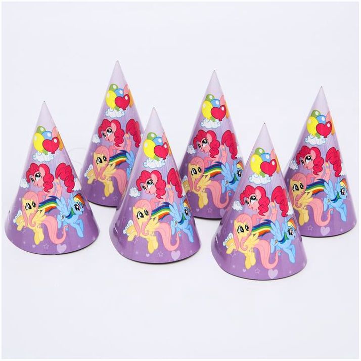 Картинка Набор бумажной посуды "С Днем Рождения", Little Pony (№5142266) от магазина Мир детей Товары для Новорожденных