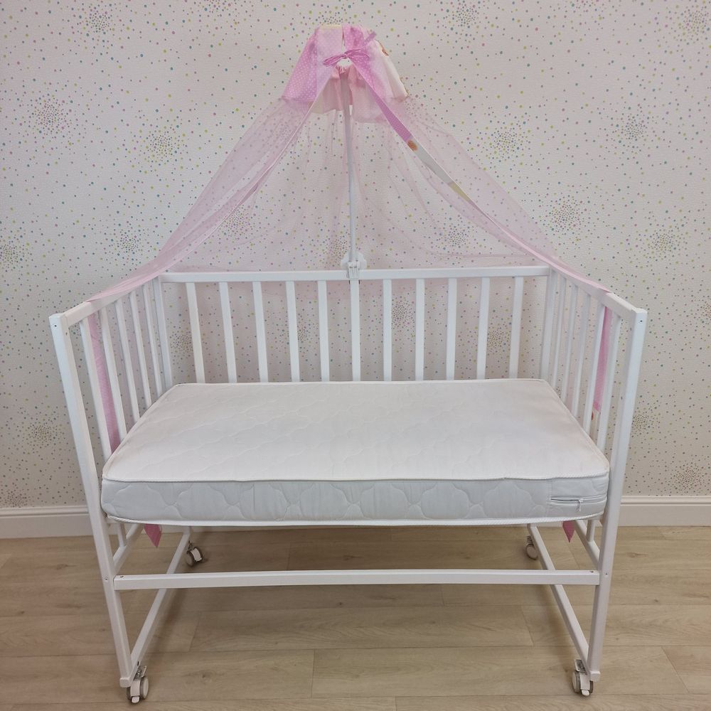 Балдахин (бязь/сеточка) + бант (бязь) артикул анонс 941_07