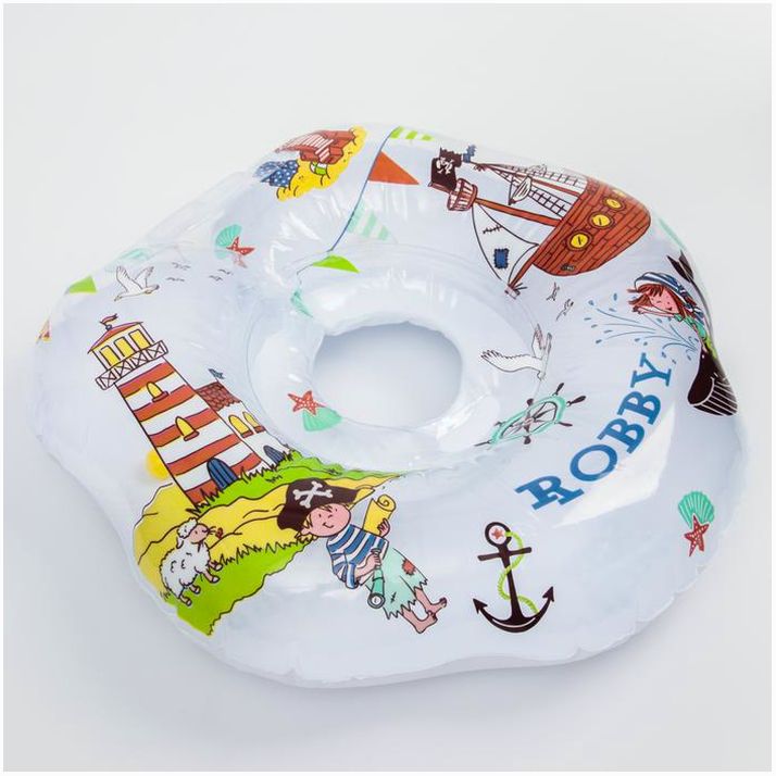 Картинка Надувной круг на шею для купания малышей Robby, «Пираты» (№5478673) от магазина Мир детей Товары для Новорожденных