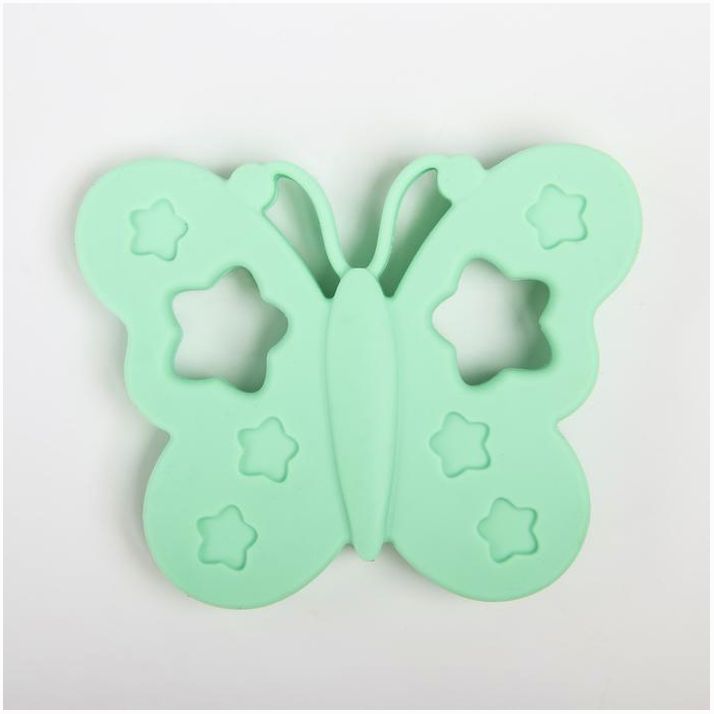 Картинка Прорезыватель силиконовый «Бабочка», цвет МИКС (№2593629) от магазина Мир детей Товары для Новорожденных