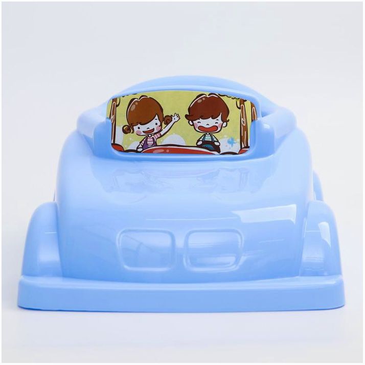 № 2382819 Горшок-игрушка «Машинка», цвет голубой