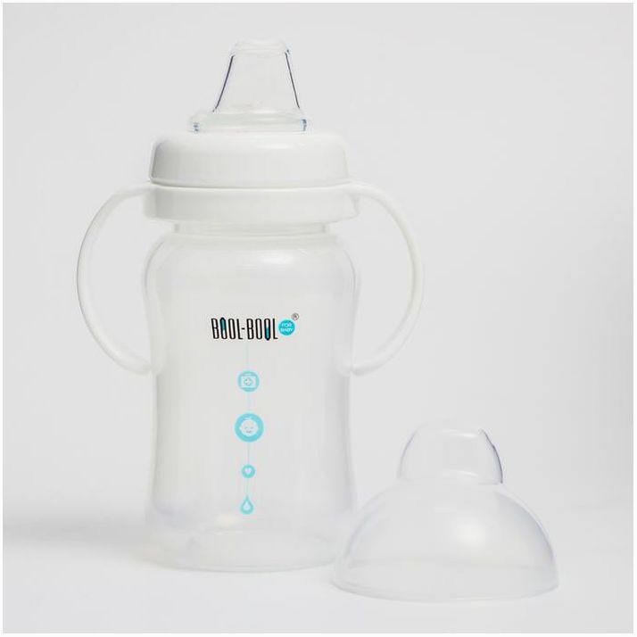 № 5073681 Поильник-непроливайка с силиконовым носиком PROMED, с ручками, 270 мл., от 6 мес.