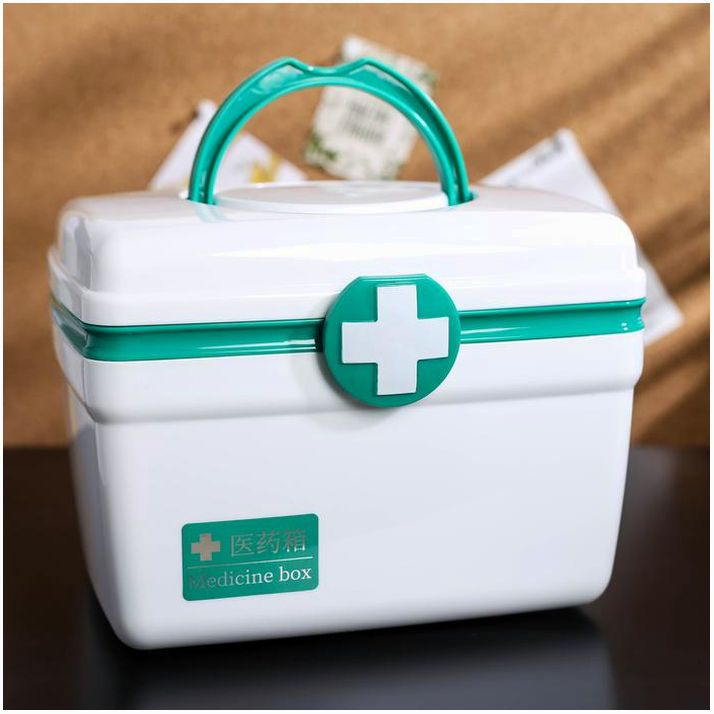 № 2844675 Аптечка, 22?18?16 см, цвет красный