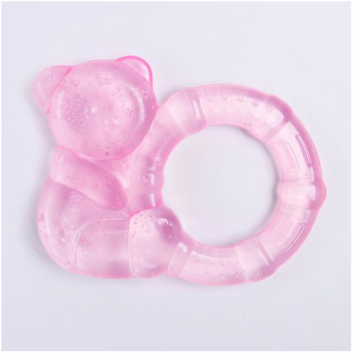 Картинка Прорезыватель охлаждающий «Мишка с колечком», цвет МИКС, Крошка Я (№1886876) от магазина Мир детей Товары для Новорожденных