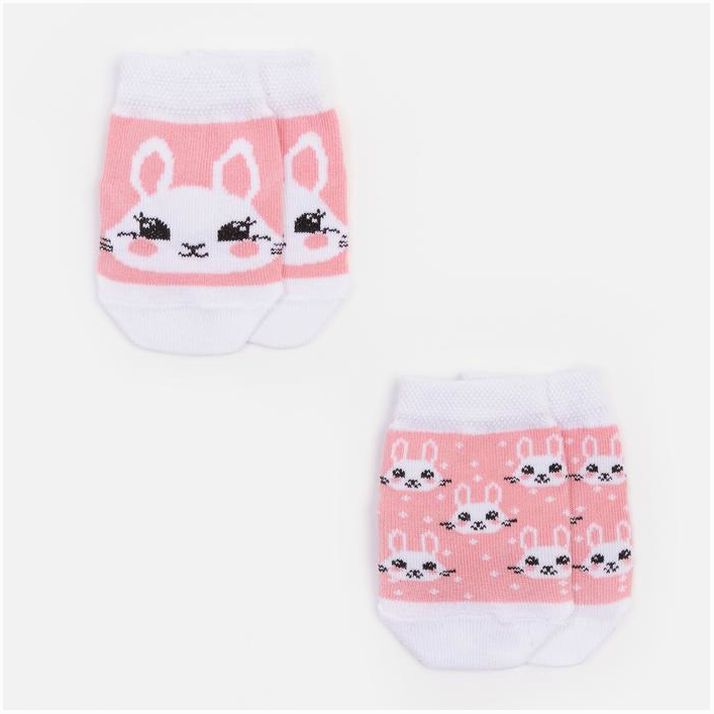 № 9085174 Набор носков Крошка Я «Зайчонок», 2 пары, 6-8 см