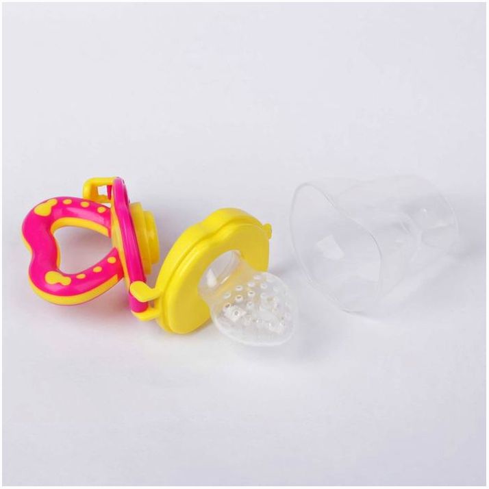 Картинка Ниблер с силиконовой сеточкой Basic, цвет розовый (№2352031) от магазина Мир детей Товары для Новорожденных