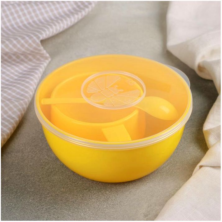 Набор посуды на 1 персону, цвет МИКС артикул анонс 1115567