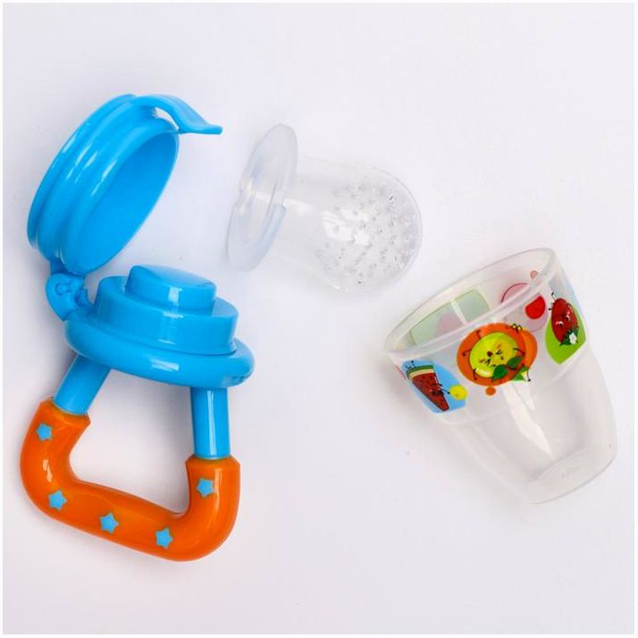 Картинка Ниблер для прикорма «Фруктики» в наборе с силиконовыми сеточками 2шт (№5057905) от магазина Мир детей Товары для Новорожденных