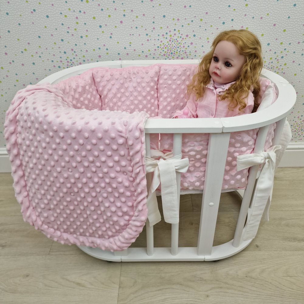 Пеленка для новорожденного с кружевами (бязь) артикул анонс КуклКПБ4_56