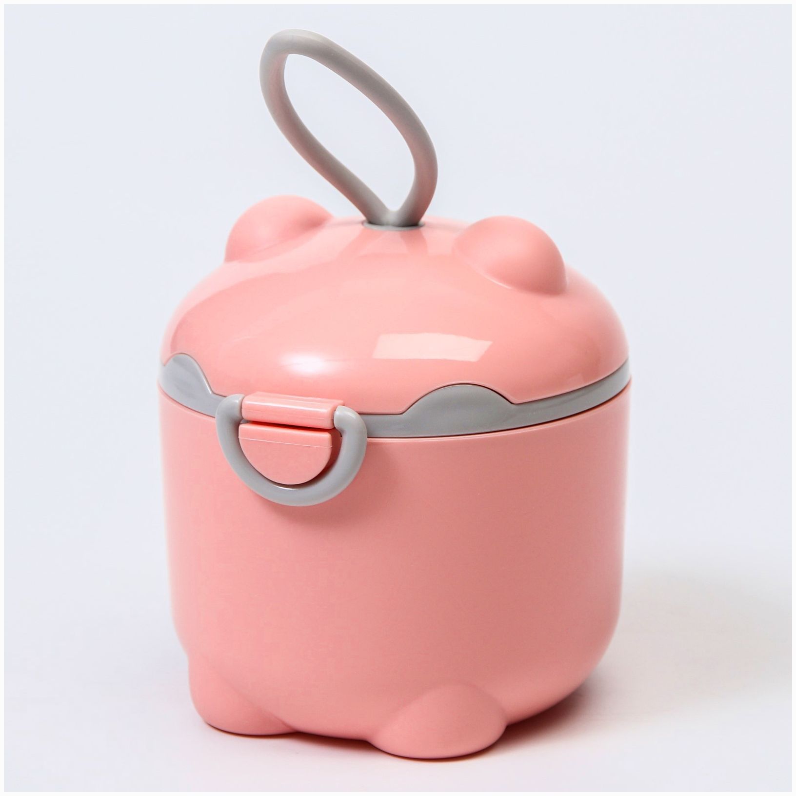 Контейнер для хранения детского питания, 250 мл., цвет розовый артикул анонс 6936525
