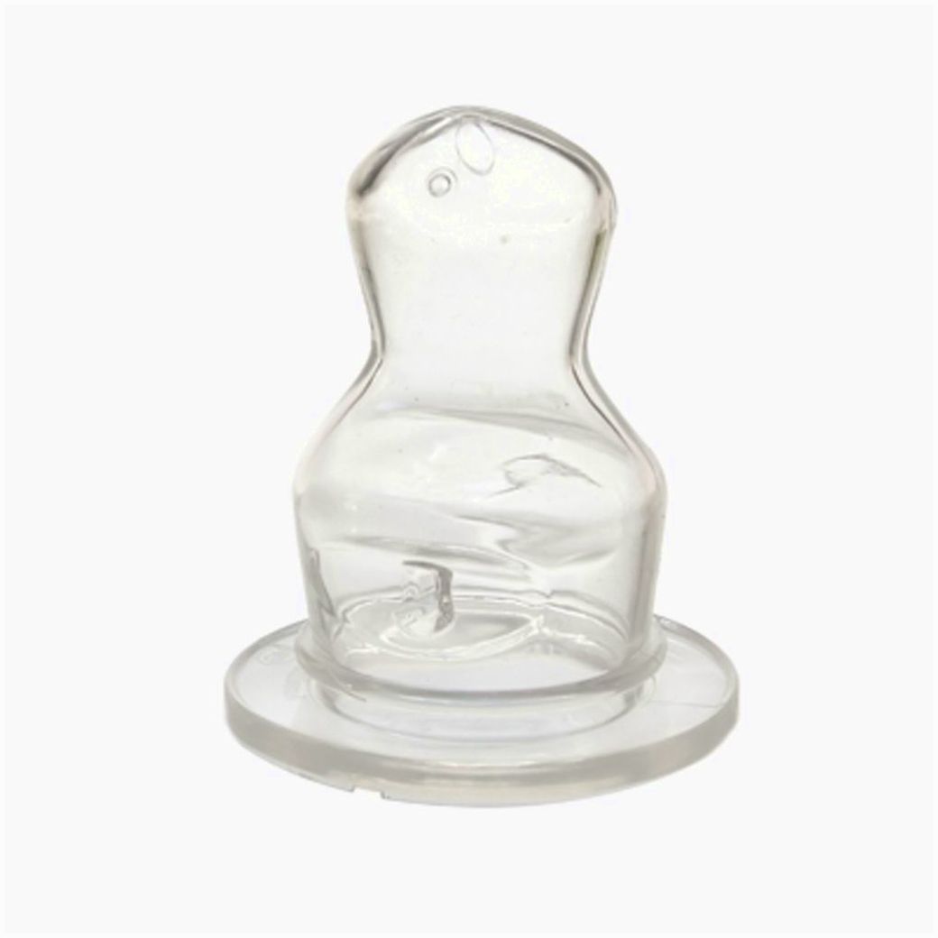 Соска (6-12 мес., силикон, анатомическая, среднее отверстие) артикул анонс 12212М